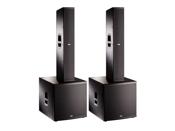 FBT VT 4000 Active Line Array Sound System - Complete PA with CLA 406.2A and CLA 118SA Subwoofers