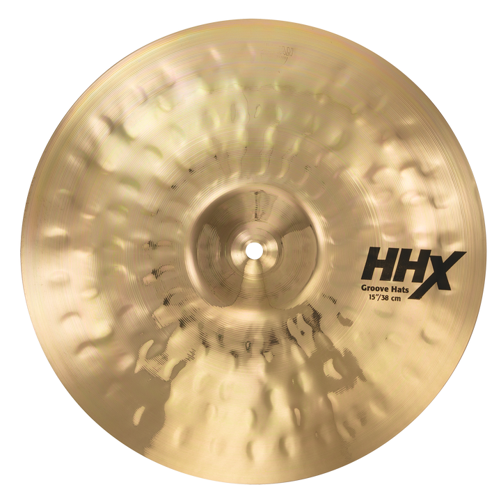 SABIAN 15" HHX Groove Hi - Hats Brilliant Finish - Ev - Entz Music