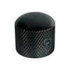Boston KB-220 black metal dome knob for guitar or bass

