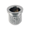 Boston TB-07 string ferrules 6-pack in nickel finish