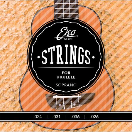 EKO Strings Ukulele Soprano Medium Soprano Ukulele Strings