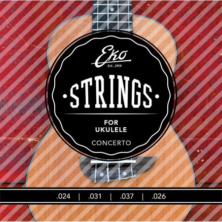 EKO Strings Ukulele Concerto Medium Concert Ukulele Strings