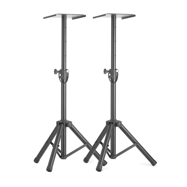 Stagg Two height-adjustable monitor or light stands with folding legs