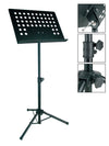Boston OMS-302 Metal Music Stand – Perforated Desk (48x35cm), Adjustable & Heavy-Duty (OMS-302)