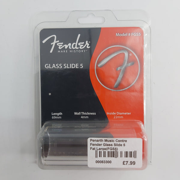 Fender Glass Slide 5 Fat Large