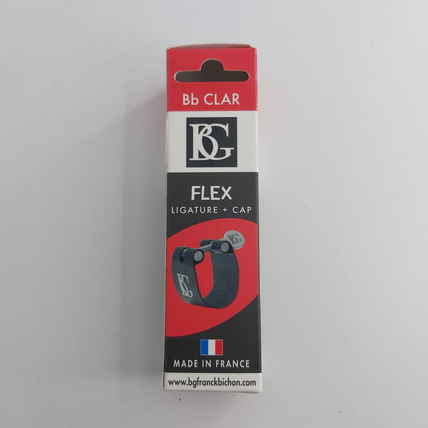 BG Bb Clarinet Flex Ligature + Cap Fabric