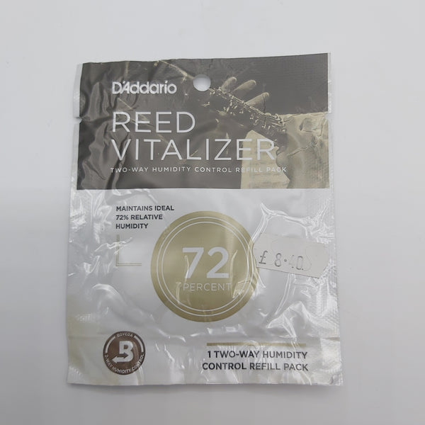 Rico Reed Vitalizer Humidity Control   Single Refill Pack  72