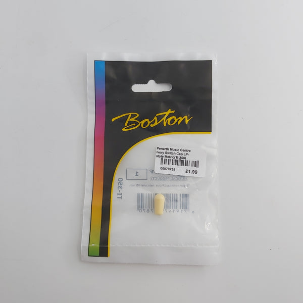 Boston Ivory Switch Cap LP-style Metric Small M3 (TI-350)