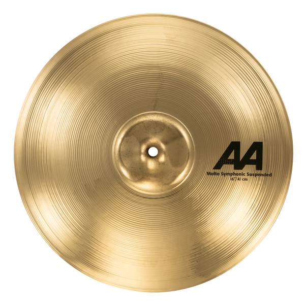 Sabian 16" AA Molto Symphonic Suspended Brilliant Cymbal 21689B