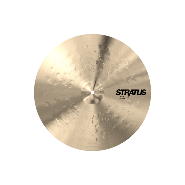 Sabian 16" Stratus Crash Cymbal "“ Explosive Attack with Quick Decay and Deep Tone - Ev - Entz Music