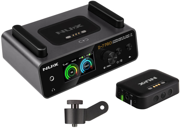 NUX B-7 Pro Wireless In-Ear Monitoring System – 2.4GHz Digital Stereo with Rechargeable TX & RX (171.827UK)