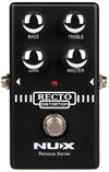 Image of NUX Reissue REC TO Distortion Pedal showcasing its robust design and control layout.