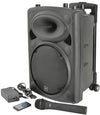 QTX QR10PABT – Portable PA with Bluetooth®, VHF Mic & Media Player (178.839UK)