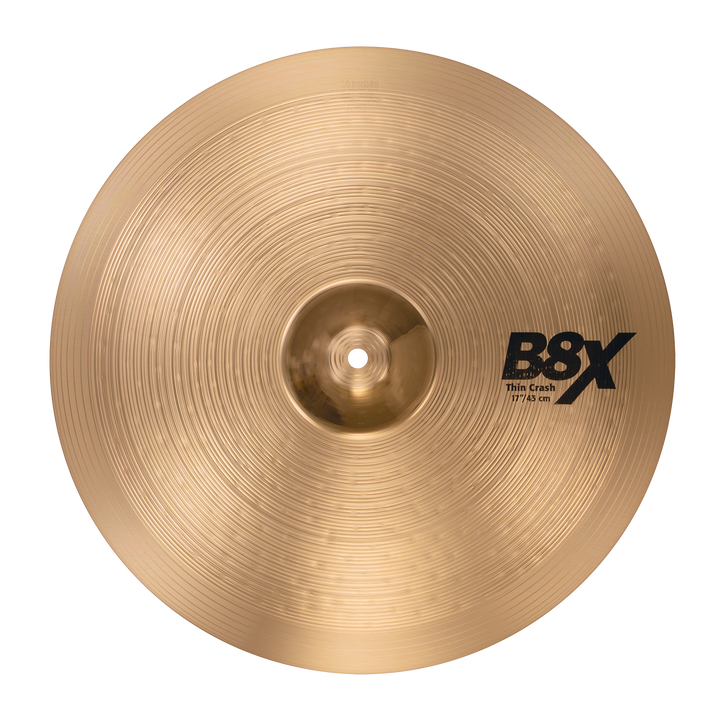 SABIAN 17" B8X Thin Crash - Ev - Entz Music
