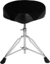 NUX NDT-03 Saddle-Style Drum Throne – Adjustable Double-Braced Tripod Base