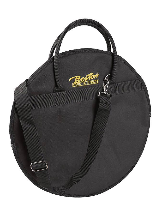 Boston CYB-16 16" Cymbal Bag in black Cordura with shoulder strap