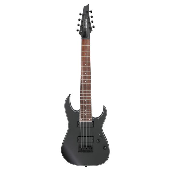Ibanez RG8EX – 8-String Electric Guitar, Black Flat (RG8EX-BKF)