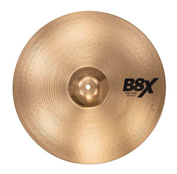 SABIAN 18" B8X Thin Crash - Ev - Entz Music