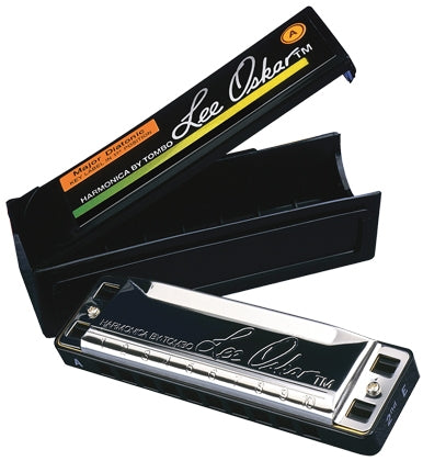 Lee Oskar Major Diatonic Harmonica in B with a durable cover design