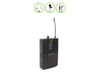 Q-Audio QWM 1960 BP KIT V2 UHF Bodypack Transmitter with Lavalier Mic, Instrument Cable, and Headset Microphone