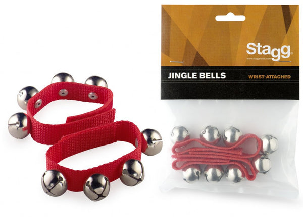 Stagg Wrist bells - small - Red