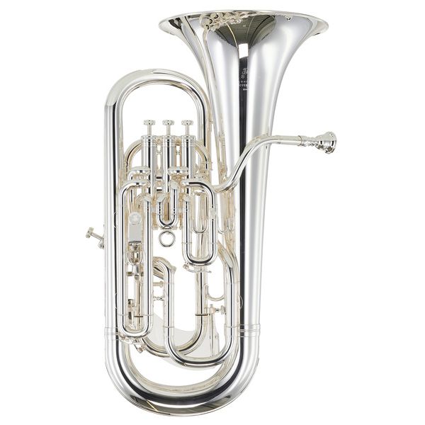 Besson Sovereign Euphonium – 4 Valves with Trigger, 11.5" Bell, Silverplate, with Case (BE969T-2)