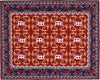 MEINL Cymbals Oriental Drum Rug – 160 x 200 cm – Non-Slip Transportable Drum Mat (MDR-OR)