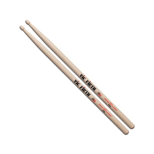 Vic Firth American Classic® 55A Drumsticks - Hickory Sticks with Medium Taper for Balanced Play