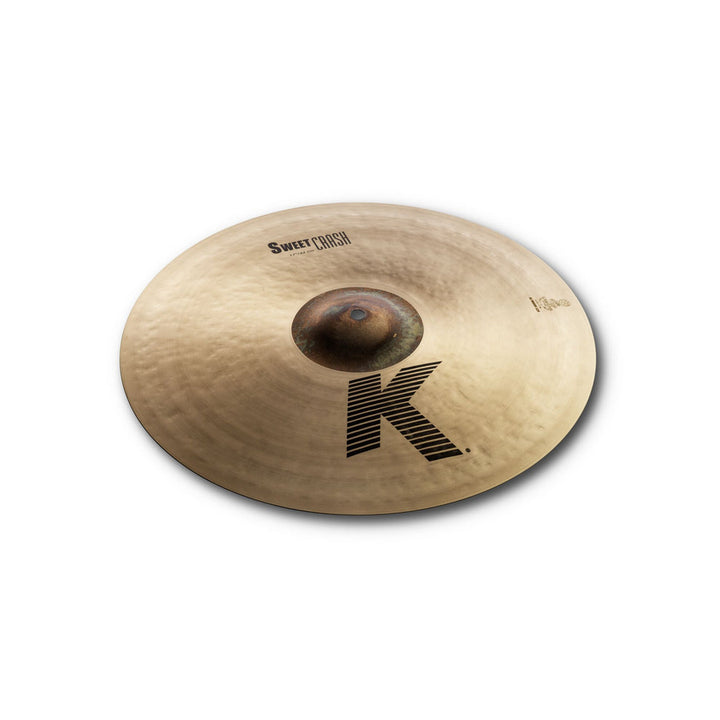 Zildjian K Sweet 17" and 19" extra-thin crashes with unlathed bells
