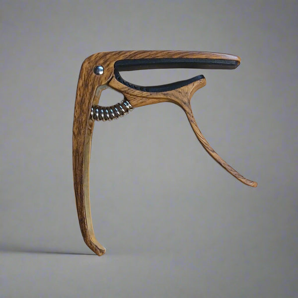 EV-ENTZ JX-05 Guitar capo - Wood Effect with Peg Puller