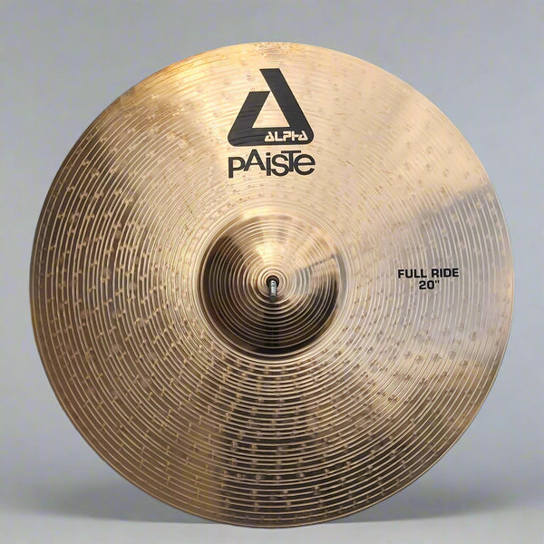 Pre-Owned Paiste Alpha 20" Ride Cymbal – Bright, Focused Sound with Defined Stick Articulation