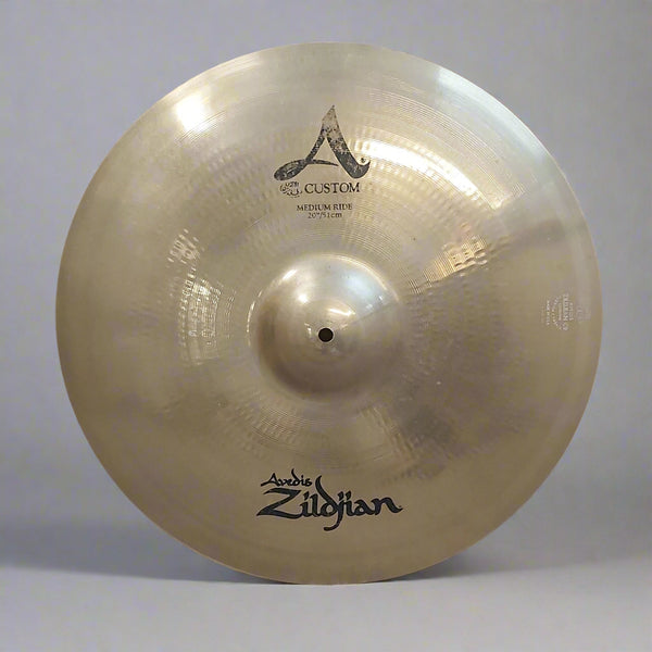 Pre-Owned Zildjian A Custom 20" Medium Ride Cymbal – Brilliant Finish