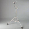 Pre-Owned Stagg Bongo Stand – Adjustable Height 63–90cm, Chrome with Rubber Feet
