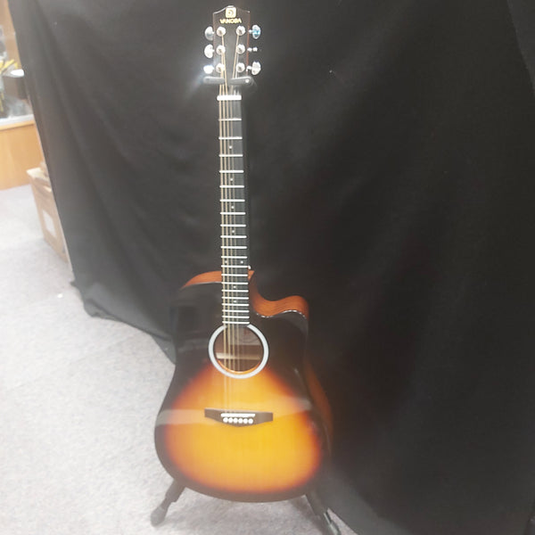 Vangoa VG-1 – 41" Cutaway Acoustic Guitar, Sunburst (Pre-Owned)