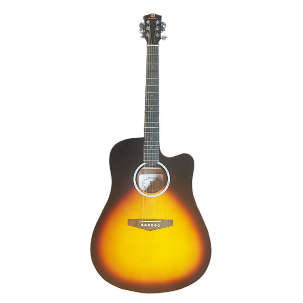 Vangoa VG-1 – 41" Cutaway Acoustic Guitar, Sunburst (Pre-Owned)