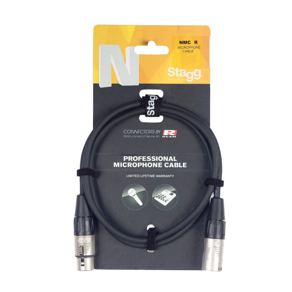 Stagg Microphone cable, XLR to XLR (m/f), 6 m (20'), N-series