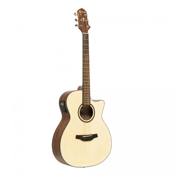 Crafter HT100-CE-N Orchestra Acoustic-Electric Guitar