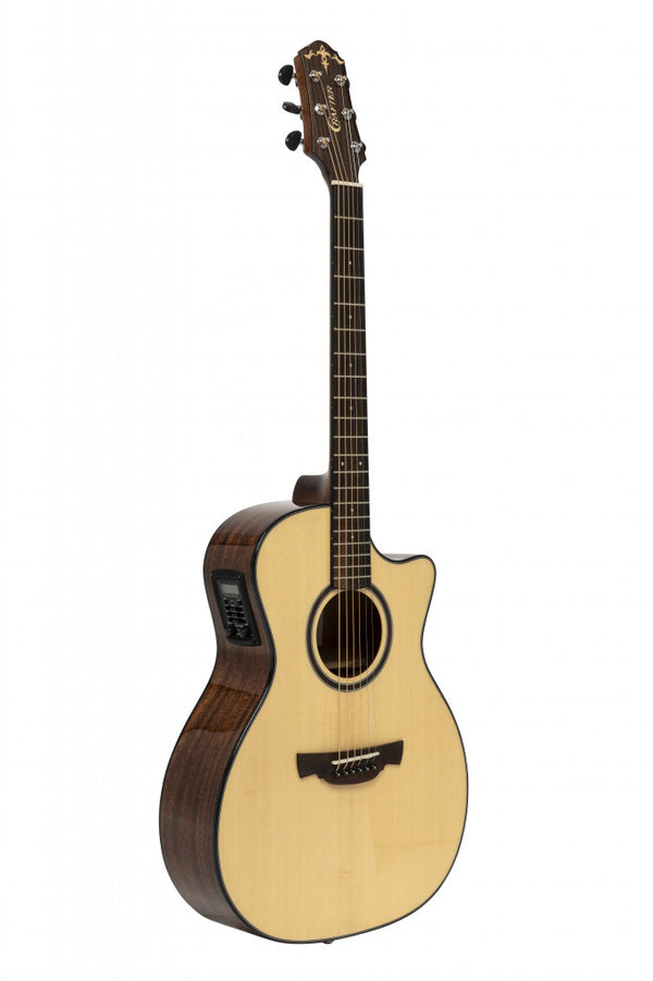 Able Series 600 Cutaway Orchestra Electric-Acoustic Guitar – High-Quality Instrument for Beginners and Professionals