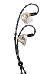 Stagg SPM-PRO In-Ear Monitors – Professional Hybrid Driver IEMs (Black & Transparent)