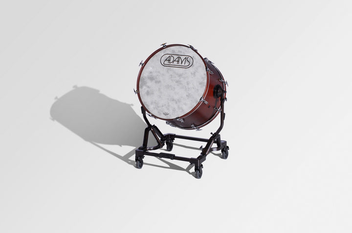 Adams Concert Bass Drum with Universal stands (formerly called Tilting stands) and Cymbal Holder 28 x 18