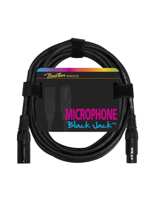 Boston "Black Jack" microphone cable 5M XLR-XLR - MC-220-5