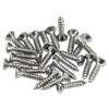 Fender 0994923000 pickguard and control plate screws – chrome 24-pack

