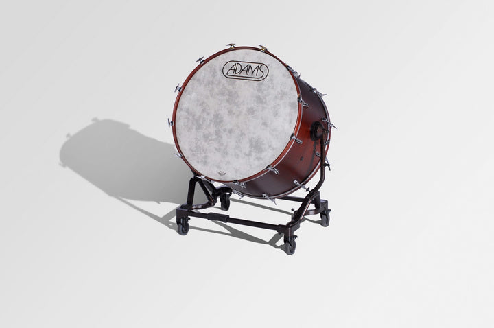 Adams Concert Bass Drum with Universal stands (formerly called Tilting stands) and Cymbal Holder 36 x 22