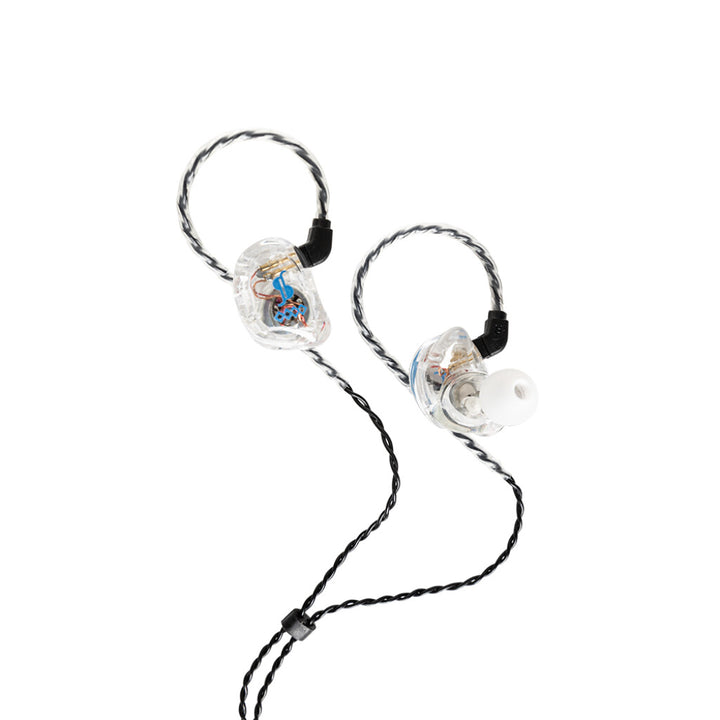 Stagg In-Ear Monitors, High Resolution, 4 drivers, Sound Isolating - SPM-435 Transparent 