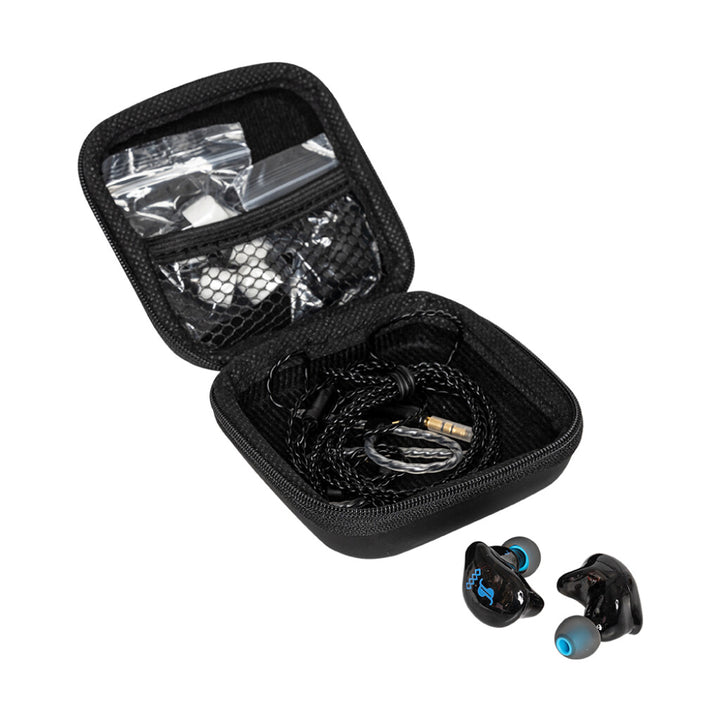 Stagg In-Ear Monitors, High Resolution, 4 drivers, Sound Isolating - SPM-435 Case inside
