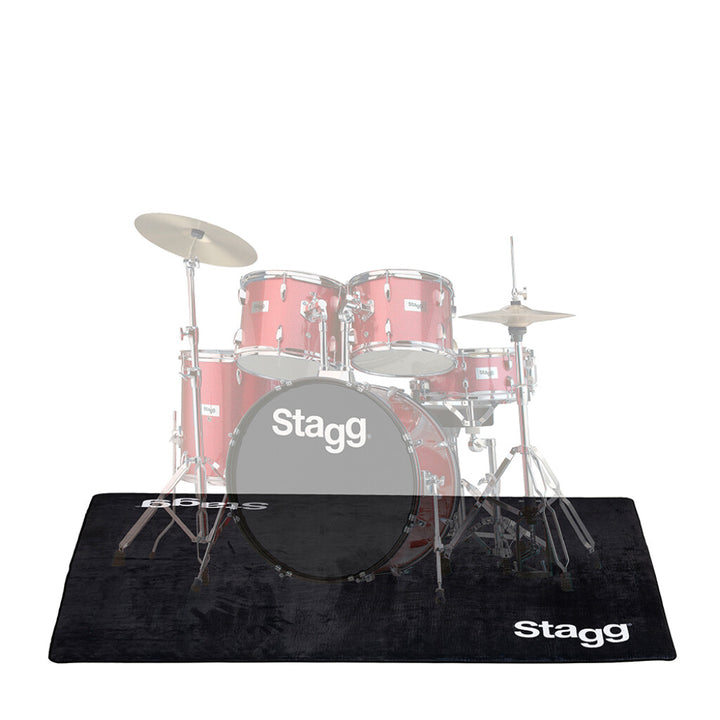 Stagg Flexible Drum Mat with Non-Slip Backing
