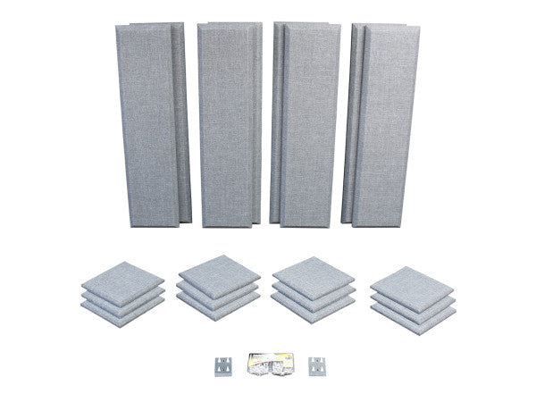Primacoustic London 10 Acoustic Wall Panel Room Kit – For Rooms up to 120 ft² (White, Black, Grey, Beige)