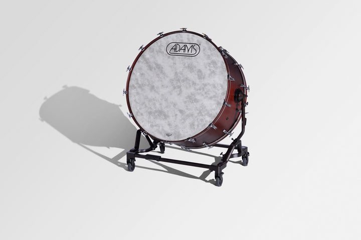 Adams Concert Bass Drum with Universal stands (formerly called Tilting stands) and Cymbal Holder 40 x 18