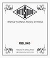Rotosound RBL045 Single Bass String – .045 Nickel Plated Steel for Electric Bass (41296)