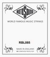 Rotosound RBL085 Single Bass String – .085 Nickel Plated Steel for Electric Bass (41304)